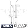 Bristan Descent Floor Standing Bath Shower Mixer Dimensions